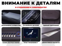 Массажное кресло FUJIMO EXCELSIOR F900 Коричневый