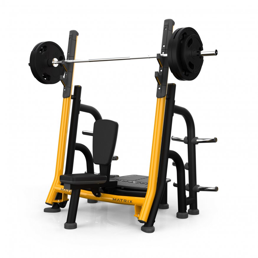  Matrix Fitness Олимпийская скамья для жима на плечи с доводчиком Magnum
